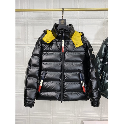 Moncler Down Feather Coat Long Sleeved For Men #822032 $236.00 USD, Wholesale Replica Moncler Down Feather Coat