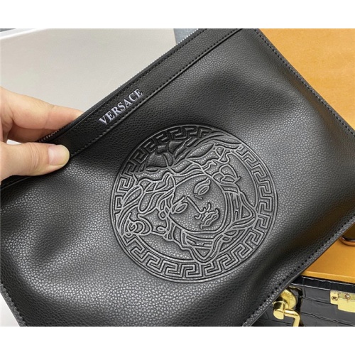 Replica Versace AAA Man Wallets #822062 $80.00 USD for Wholesale