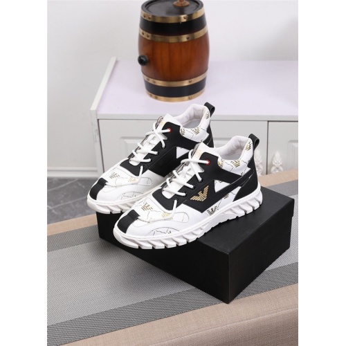 Replica Armani Casual Shoes For Men #822063 $82.00 USD for Wholesale