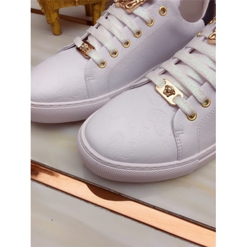 Replica Versace Casual Shoes For Men #822074 $76.00 USD for Wholesale