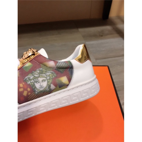 Replica Versace Casual Shoes For Men #822078 $76.00 USD for Wholesale