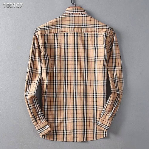 Replica Burberry Shirts Long Sleeved For Men #822441 $42.00 USD for Wholesale