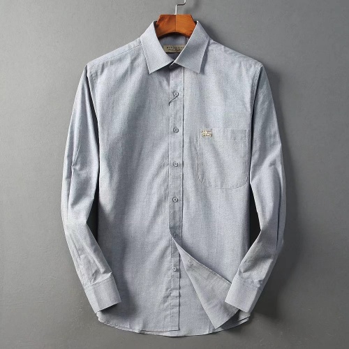 Burberry Shirts Long Sleeved For Men #822444 $42.00 USD, Wholesale Replica Burberry Shirts