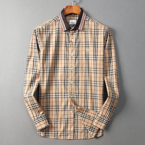 Burberry Shirts Long Sleeved For Men #822450 $42.00 USD, Wholesale Replica Burberry Shirts