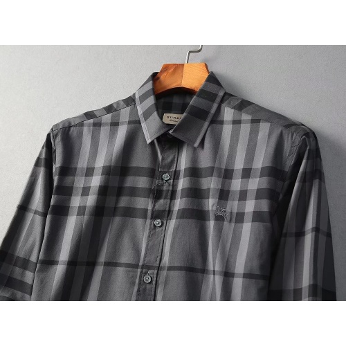 Replica Burberry Shirts Long Sleeved For Men #822452 $42.00 USD for Wholesale