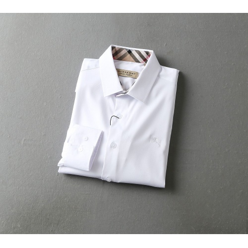 Replica Burberry Shirts Long Sleeved For Men #822455 $42.00 USD for Wholesale