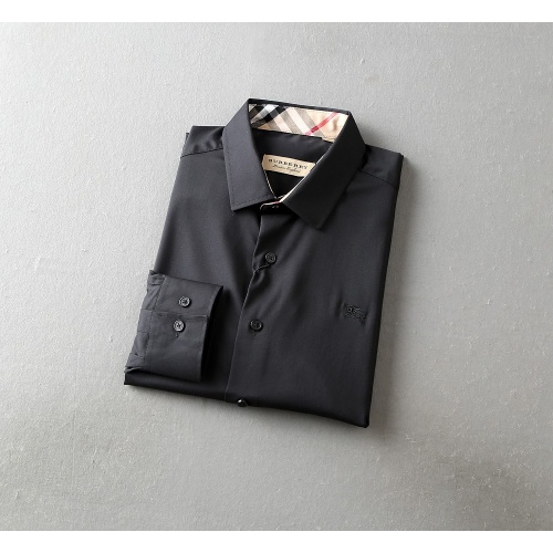 Replica Burberry Shirts Long Sleeved For Men #822457 $42.00 USD for Wholesale