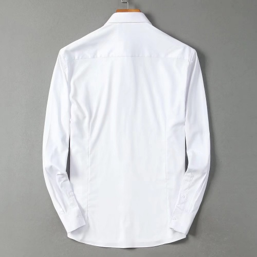 Replica Hermes Shirts Long Sleeved For Men #822469 $42.00 USD for Wholesale
