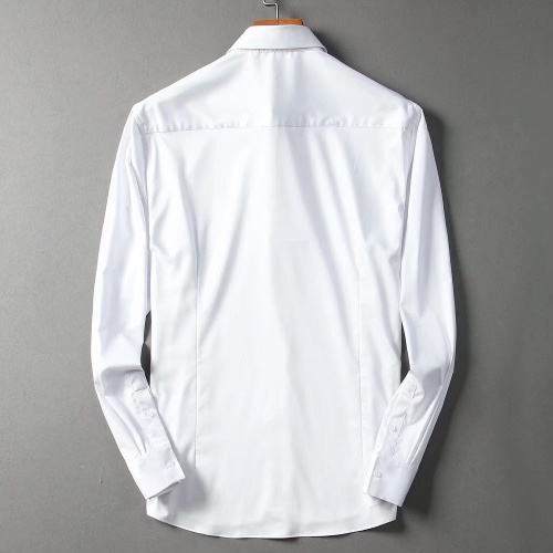Replica Hermes Shirts Long Sleeved For Men #822474 $42.00 USD for Wholesale