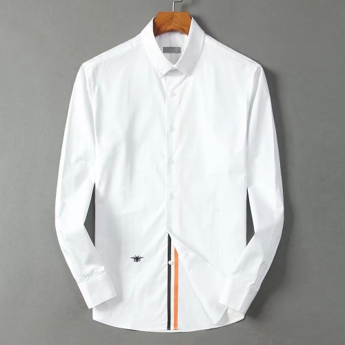 Christian Dior Shirts Long Sleeved For Men #822482 $42.00 USD, Wholesale Replica Christian Dior Shirts