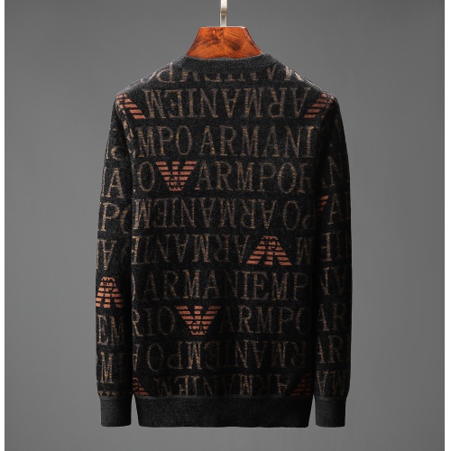Replica Armani Sweaters Long Sleeved For Men #822493 $52.00 USD for Wholesale