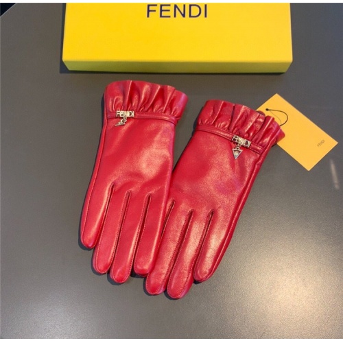 Fendi Gloves For Women #822512 $56.00 USD, Wholesale Replica Fendi Gloves