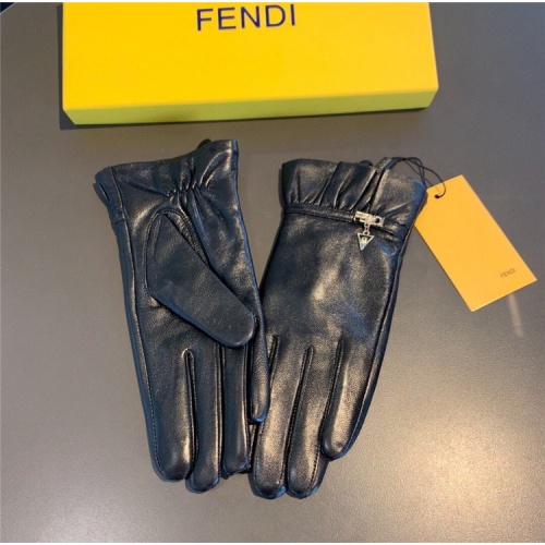 Replica Fendi Gloves For Women #822513 $56.00 USD for Wholesale