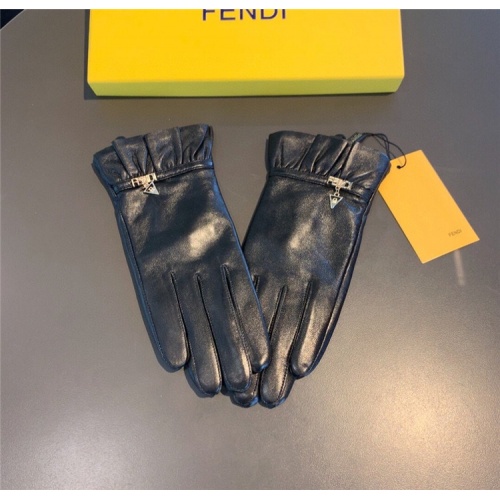 Replica Fendi Gloves For Women #822513 $56.00 USD for Wholesale