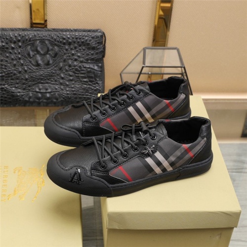 Replica Burberry Casual Shoes For Men #822529 $80.00 USD for Wholesale