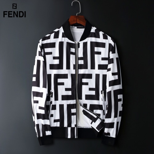 Fendi Jackets Long Sleeved For Men #822570 $72.00 USD, Wholesale Replica Fendi Jackets