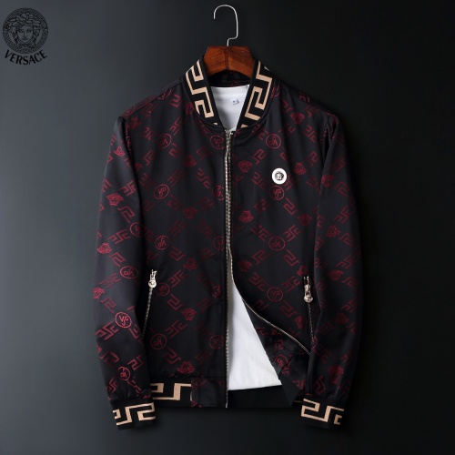 Versace Jackets Long Sleeved For Men #822573 $72.00 USD, Wholesale Replica Versace Jackets