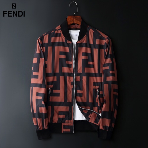 Fendi Jackets Long Sleeved For Men #822574 $72.00 USD, Wholesale Replica Fendi Jackets