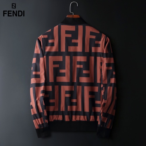 Replica Fendi Jackets Long Sleeved For Men #822574 $72.00 USD for Wholesale