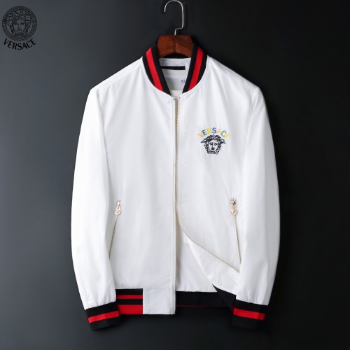 Versace Jackets Long Sleeved For Men #822578 $72.00 USD, Wholesale Replica Versace Jackets