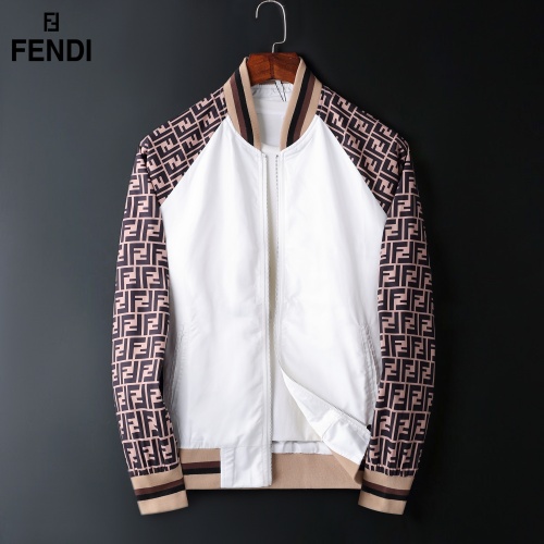 Fendi Jackets Long Sleeved For Men #822579 $72.00 USD, Wholesale Replica Fendi Jackets