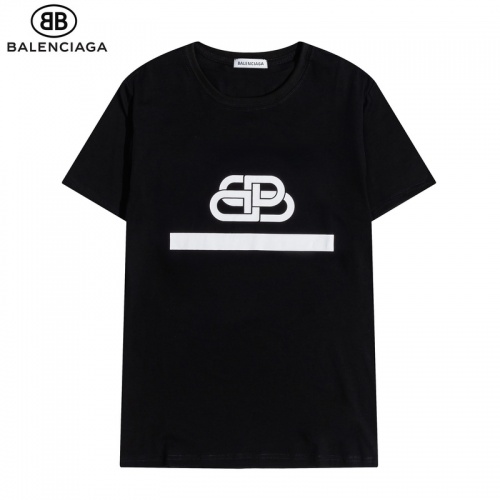 Balenciaga T-Shirts Short Sleeved For Men #822609 $27.00 USD, Wholesale Replica Balenciaga T-Shirts