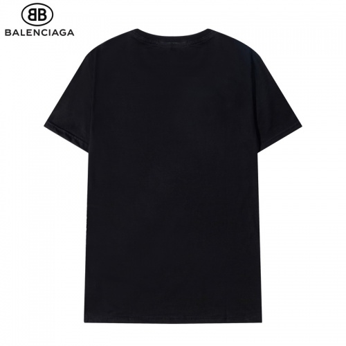 Replica Balenciaga T-Shirts Short Sleeved For Men #822609 $27.00 USD for Wholesale