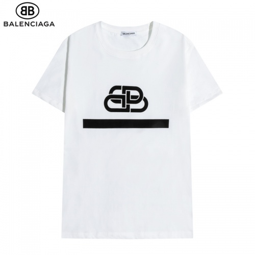 Balenciaga T-Shirts Short Sleeved For Men #822610 $27.00 USD, Wholesale Replica Balenciaga T-Shirts
