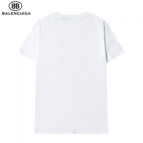 Replica Balenciaga T-Shirts Short Sleeved For Men #822610 $27.00 USD for Wholesale