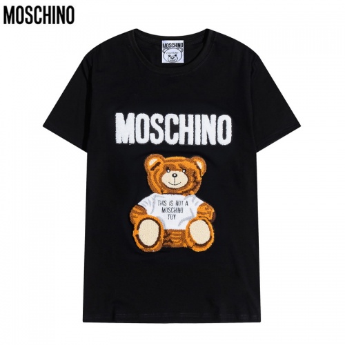 Moschino T-Shirts Short Sleeved For Men #822745 $32.00 USD, Wholesale Replica Moschino T-Shirts