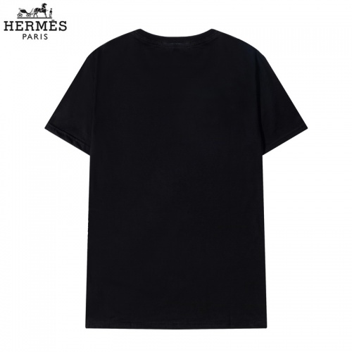 Replica Hermes T-Shirts Short Sleeved For Men #822849 $29.00 USD for Wholesale