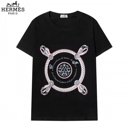 Hermes T-Shirts Short Sleeved For Men #822859 $29.00 USD, Wholesale Replica Hermes T-Shirts