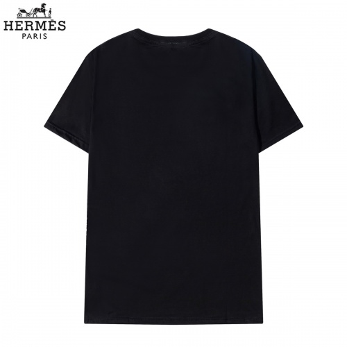 Replica Hermes T-Shirts Short Sleeved For Men #822859 $29.00 USD for Wholesale