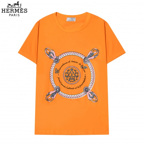 Hermes T-Shirts Short Sleeved For Men #822861 $29.00 USD, Wholesale Replica Hermes T-Shirts