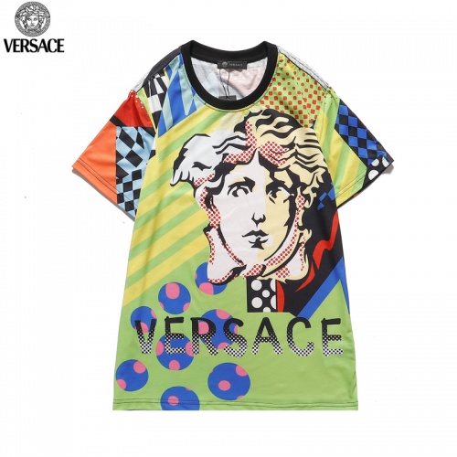 Versace T-Shirts Short Sleeved For Men #822874 $27.00 USD, Wholesale Replica Versace T-Shirts
