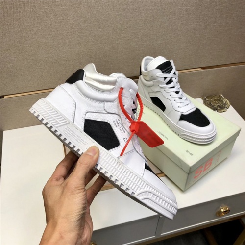 Replica Off-White High Tops Shoes For Men #822927 $98.00 USD for Wholesale