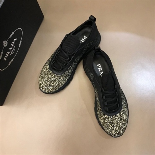 Replica Prada Casual Shoes For Men #822947 $80.00 USD for Wholesale