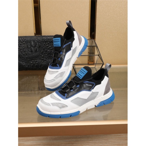 Prada Casual Shoes For Men #822968 $96.00 USD, Wholesale Replica Prada Casual Shoes