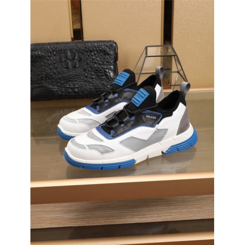 Replica Prada Casual Shoes For Men #822968 $96.00 USD for Wholesale