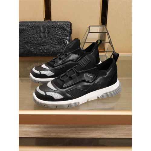 Replica Prada Casual Shoes For Men #822969 $96.00 USD for Wholesale