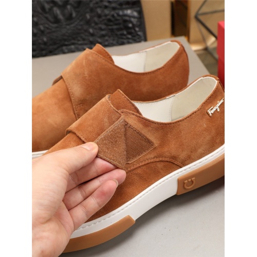 Replica Salvatore Ferragamo Casual Shoes For Men #822992 $85.00 USD for Wholesale