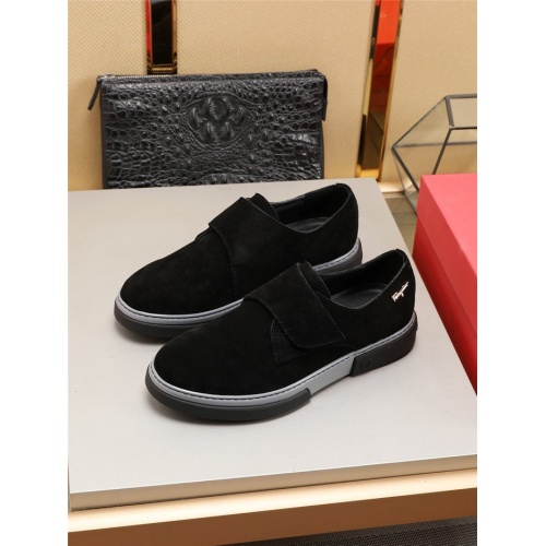 Salvatore Ferragamo Casual Shoes For Men #822993 $85.00 USD, Wholesale Replica Salvatore Ferragamo Casual Shoes