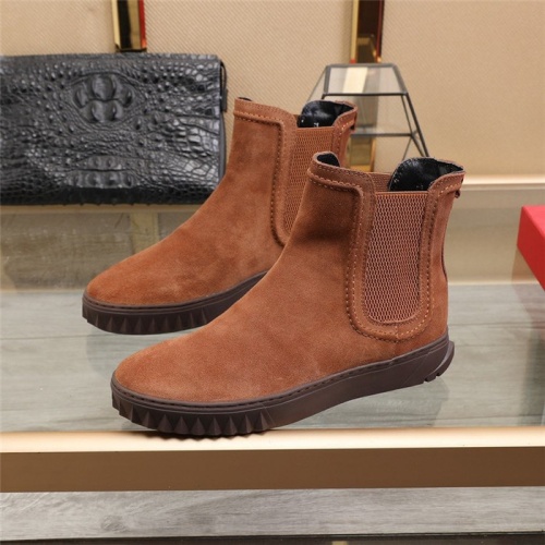 Salvatore Ferragamo Boots For Men #822999 $92.00 USD, Wholesale Replica Salvatore Ferragamo Boots
