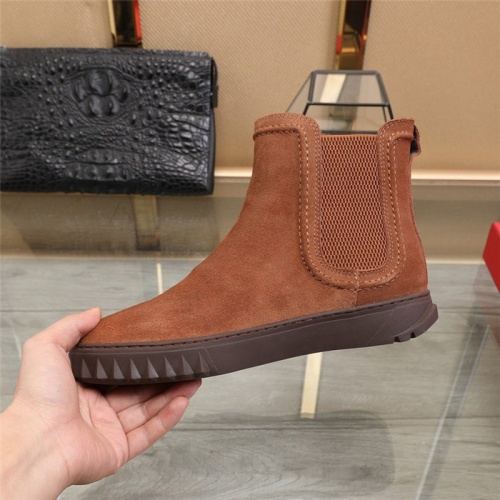 Replica Salvatore Ferragamo Boots For Men #822999 $92.00 USD for Wholesale