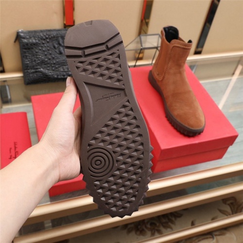 Replica Salvatore Ferragamo Boots For Men #822999 $92.00 USD for Wholesale