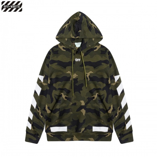 Replica Off-White Hoodies Long Sleeved For Men #823041 $42.00 USD for Wholesale