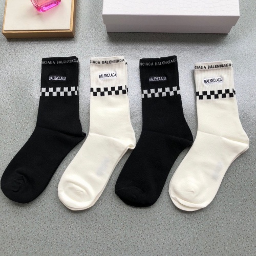 Balenciaga Socks #823091 $28.00 USD, Wholesale Replica Balenciaga Socks