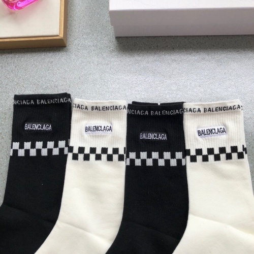 Replica Balenciaga Socks #823091 $28.00 USD for Wholesale