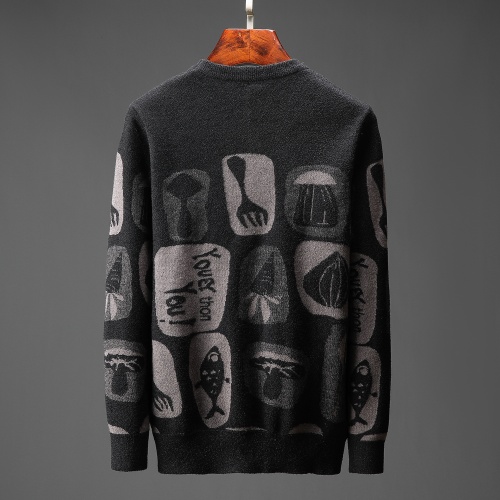 Replica Hermes Sweaters Long Sleeved For Men #823112 $48.00 USD for Wholesale