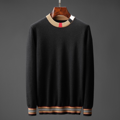 Burberry Sweaters Long Sleeved For Men #823115 $48.00 USD, Wholesale Replica Burberry Sweaters